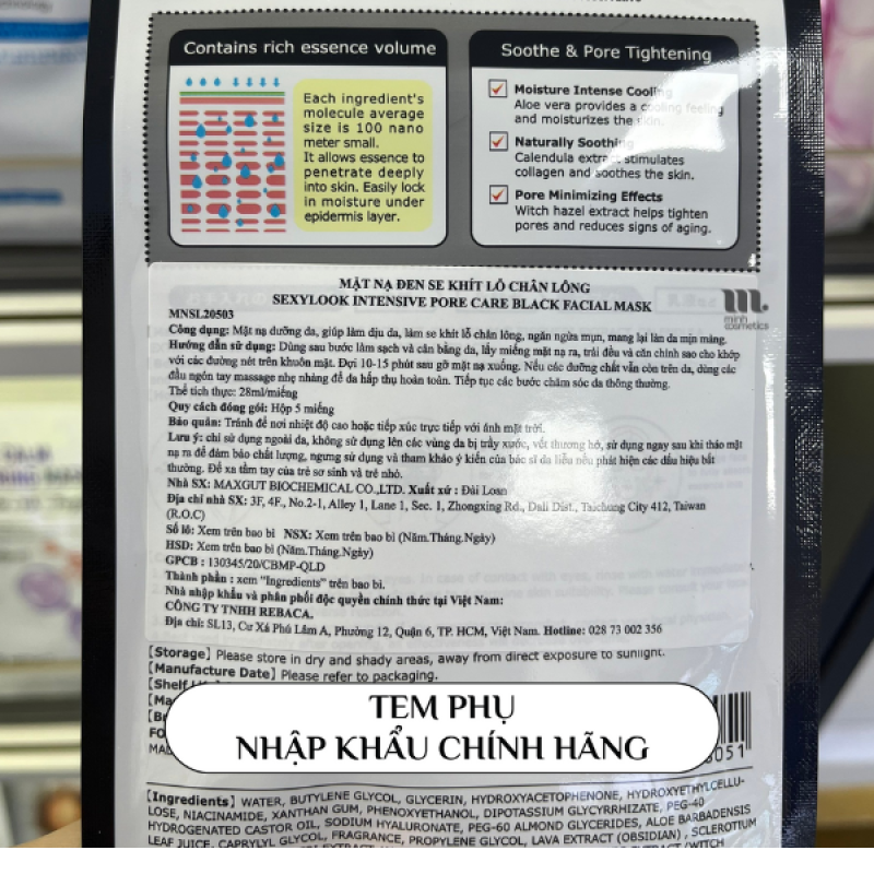 Official secondary label