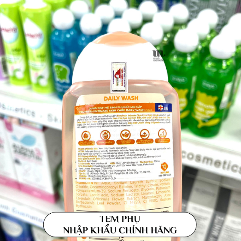 Tem phụ chính hãng