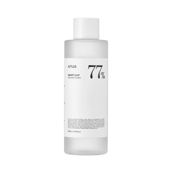 Nước Hoa Hồng ANUA Heartleaf 77% Soothing Toner 250mL