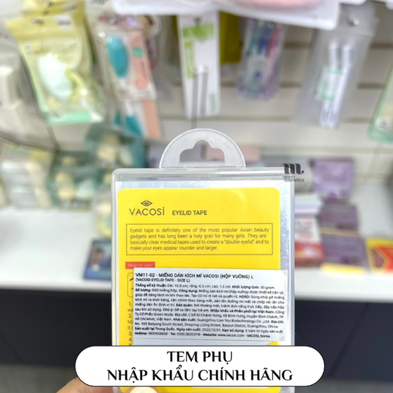 Tem phụ chính hãng