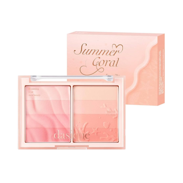 Phấn Má Dasique Blending Layer Cheek 11g – #01 Summer Coral
