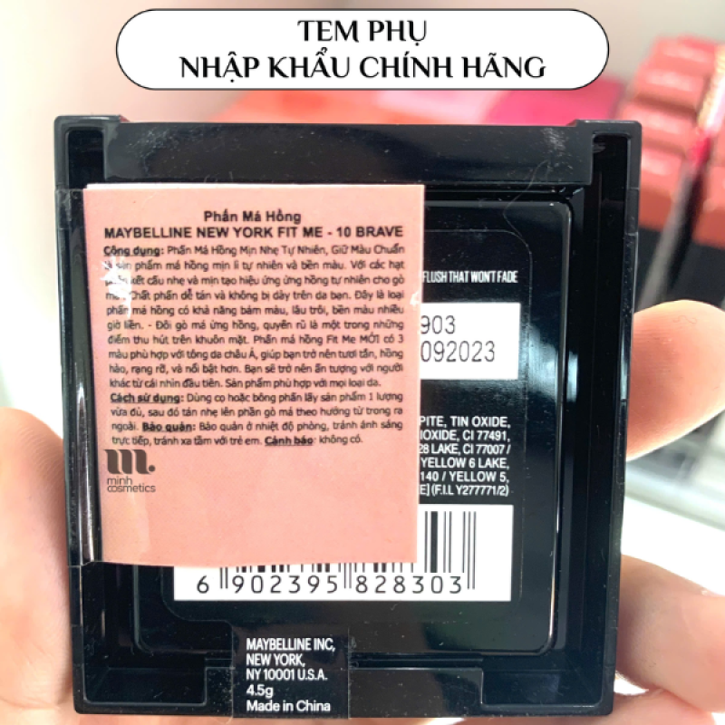 Official secondary label