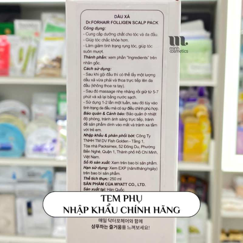 Tem phụ chính hãng