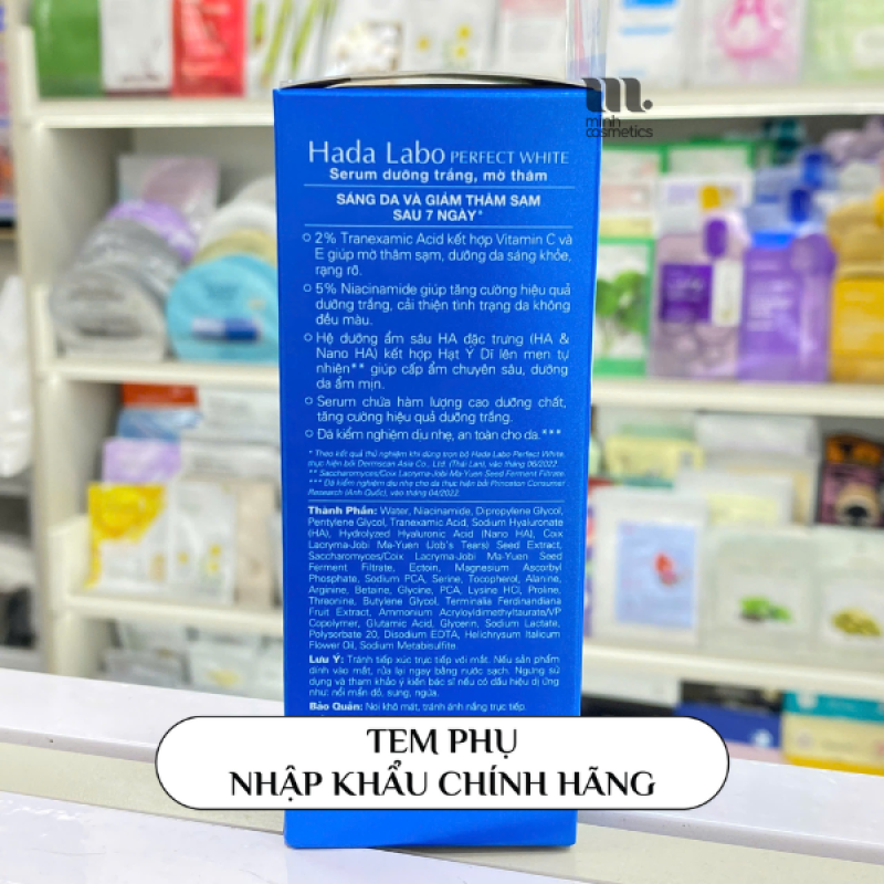 Tem phụ chính hãng