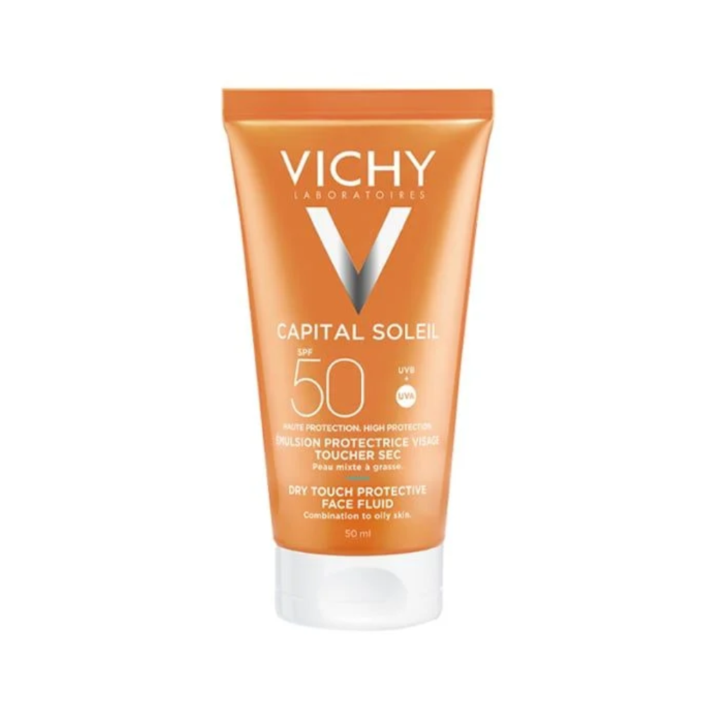 Kem Chống Nắng Vichy Capital Ideal Soleil Mattifying Dry Touch Face Fluid SPF50+